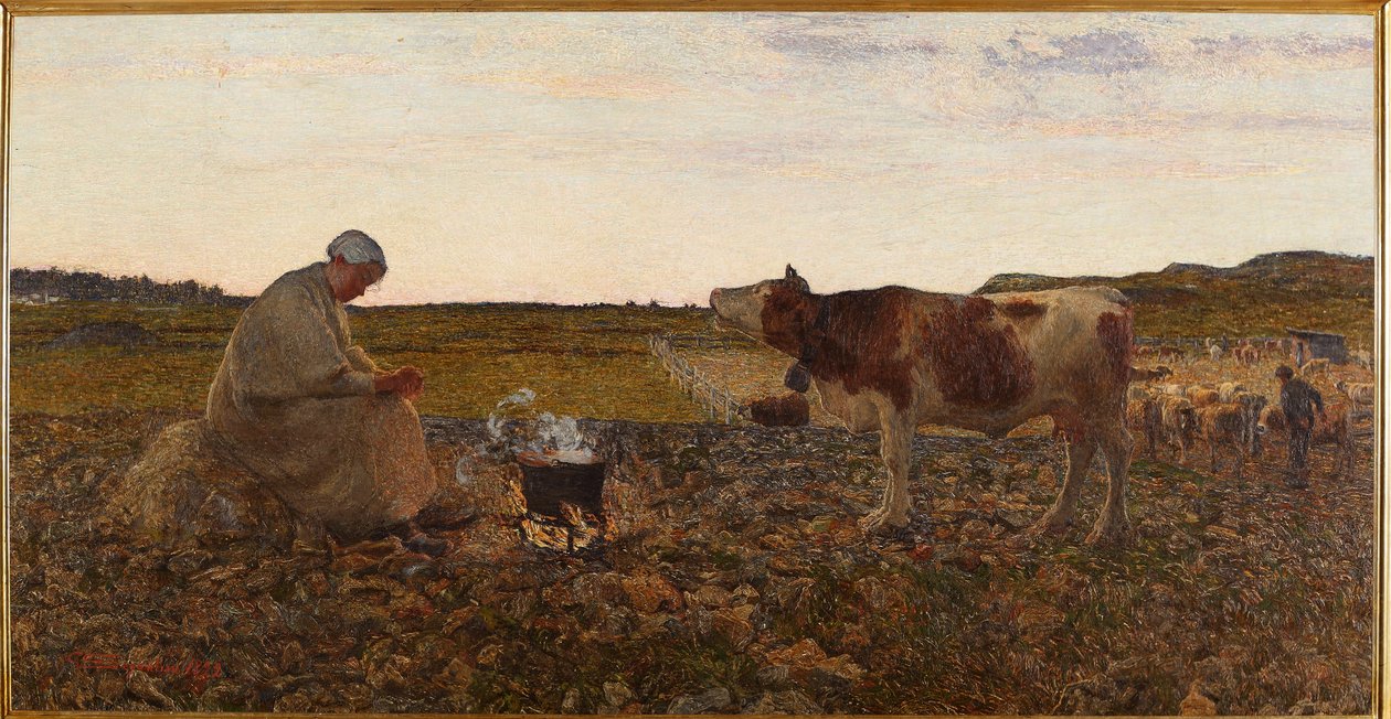 The Sad Hour (maleri av Giovanni Segantini