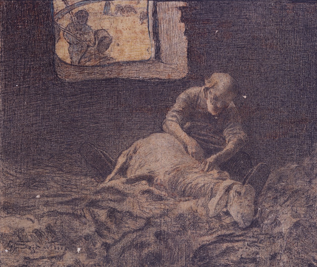 Saueklipperen av Giovanni Segantini