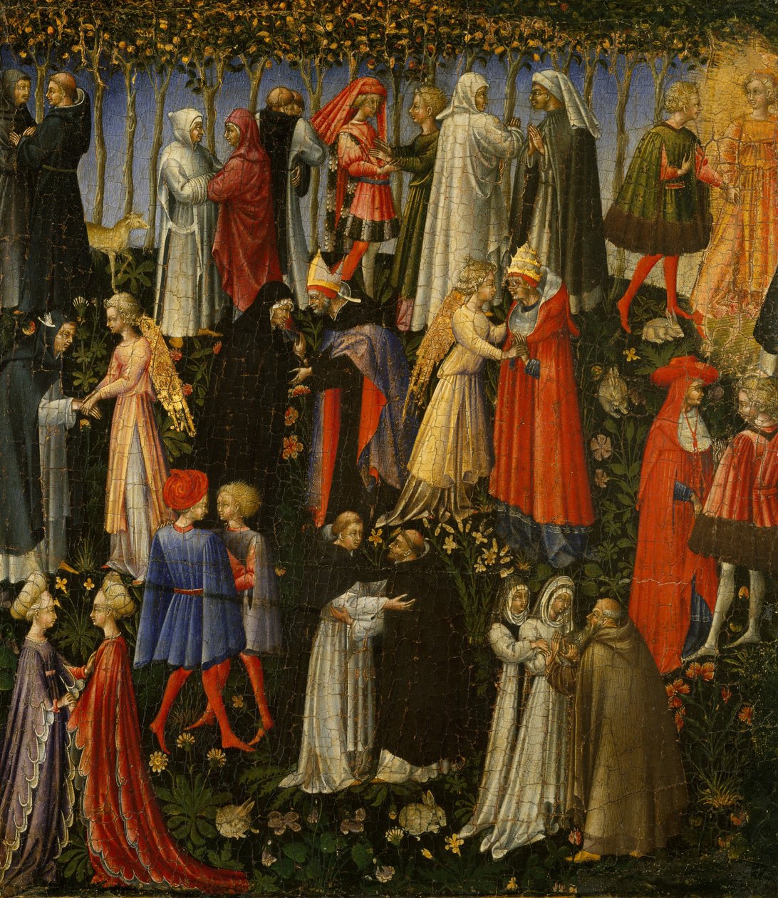Paradise, 1445. av Giovanni di Paolo