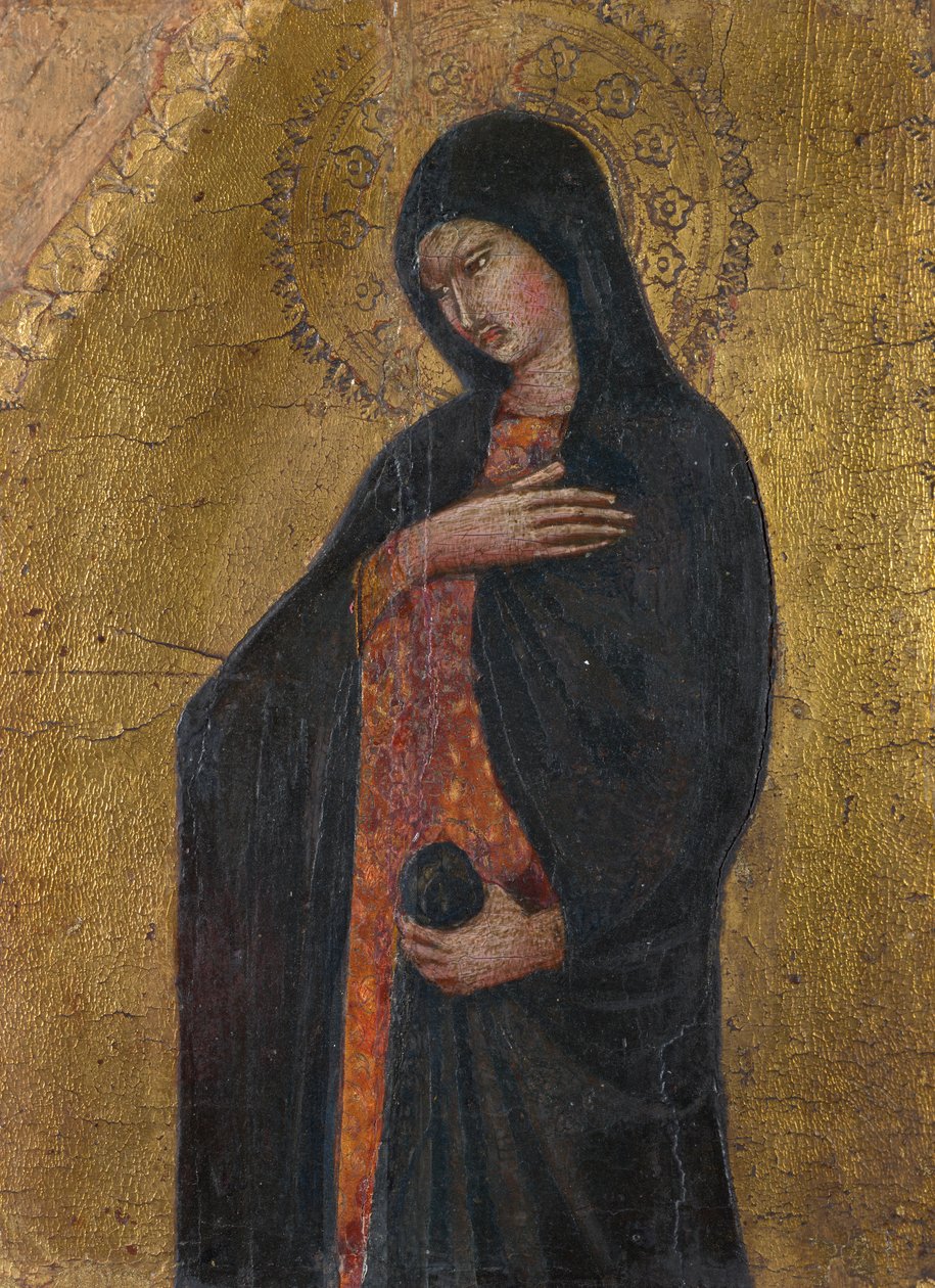 Jomfruen forkynner av Giovanni di Paolo