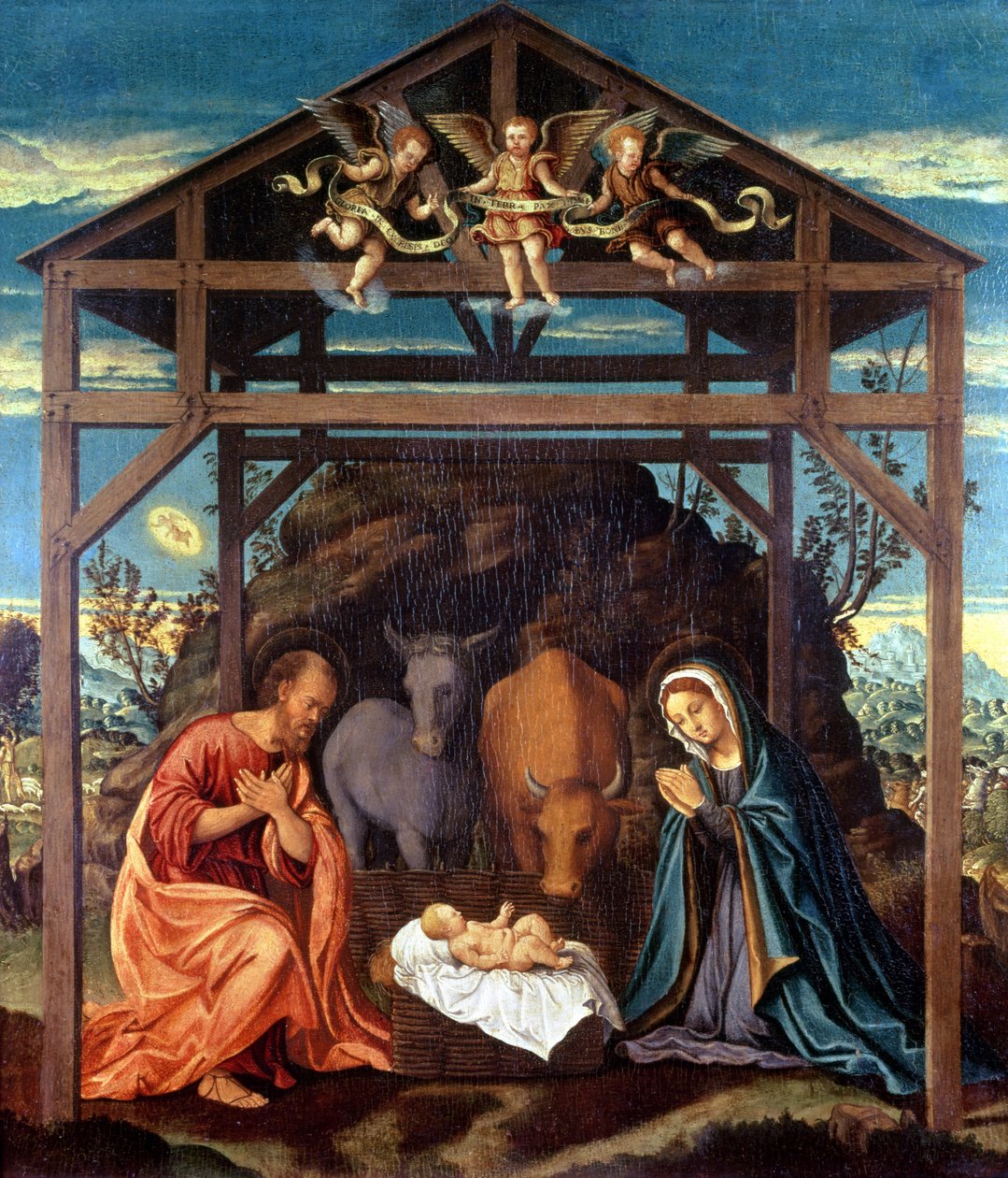 Fødsel av Girolamo del Pacchia