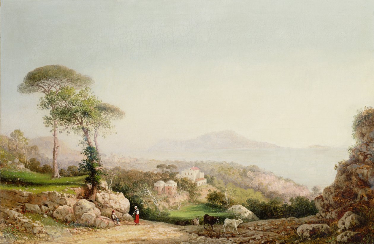 Capri from Massa Lubrense av Girolamo Gianni