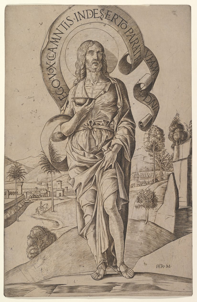 Døperen Johannes, 1500-1506. av Girolamo Mocetto