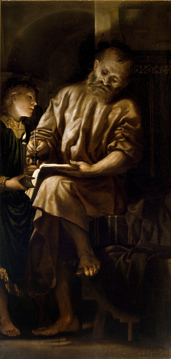 Saint Matteus av Girolamo Romanino