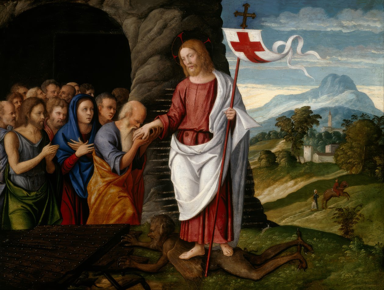 Kristus i Limbo av Girolamo da Santacroce