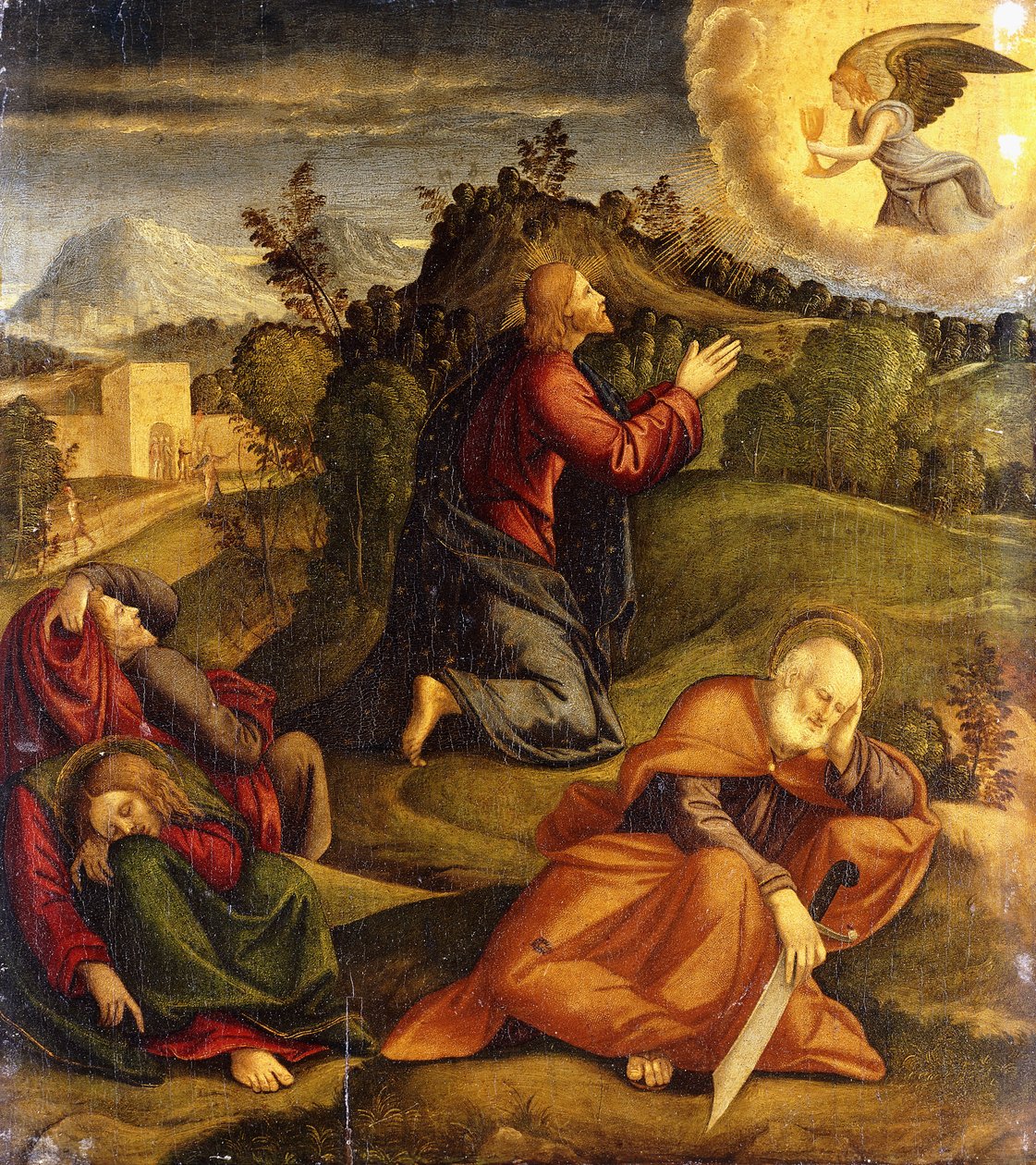 Kvalen i hagen, av Girolamo da Santacroce