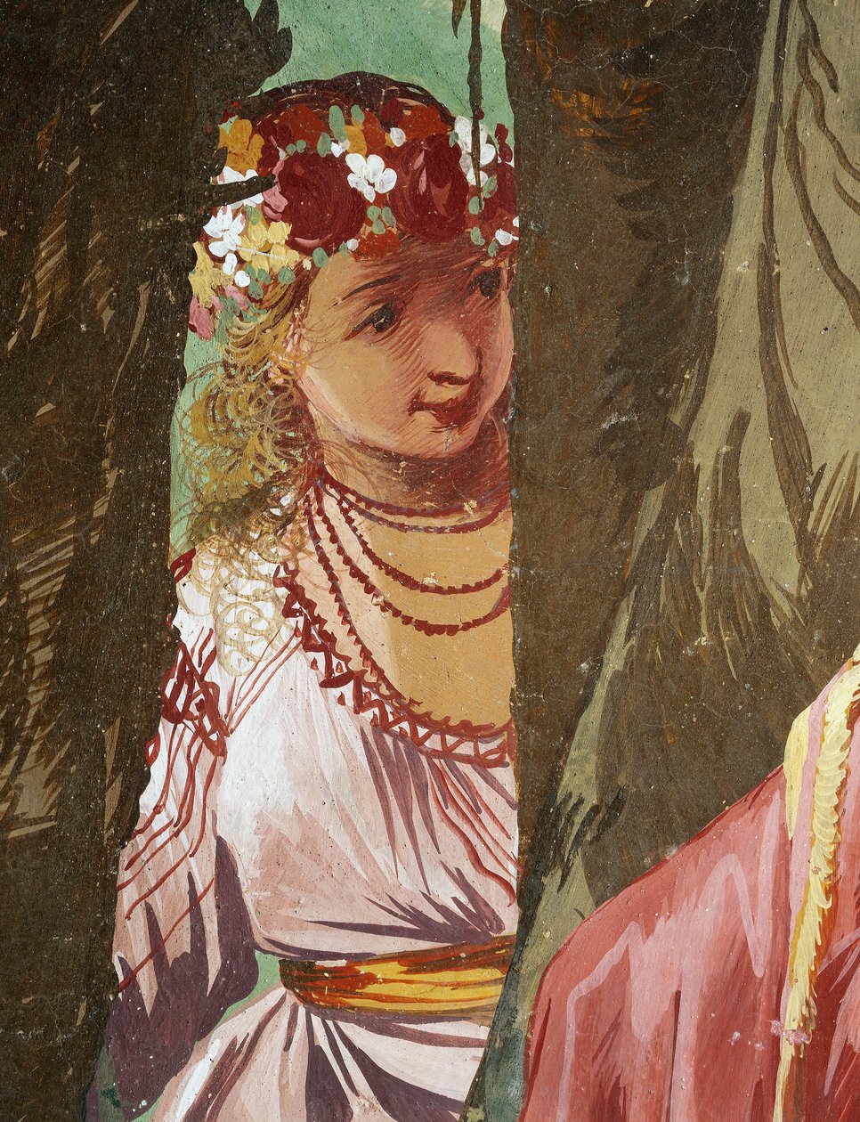 Nymfe Amaryllis kåret til vinner av kyssekonkurranse av Giulio Carpioni