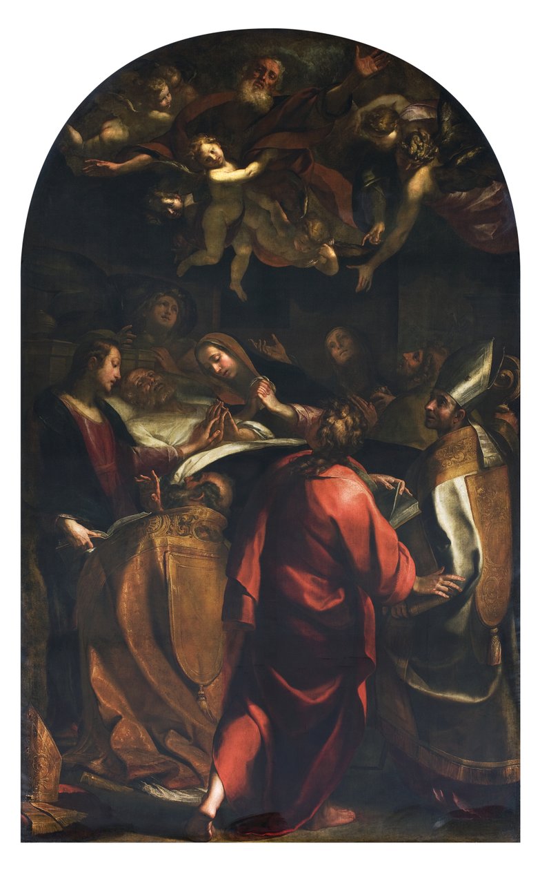 Den hellige Josefs smerte, 1616-25 av Giulio Cesare Procaccini