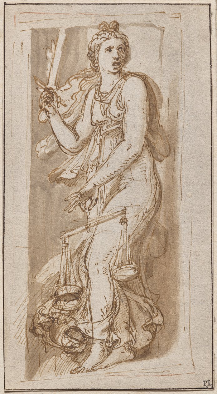 Rettferdighet av Giulio Romano