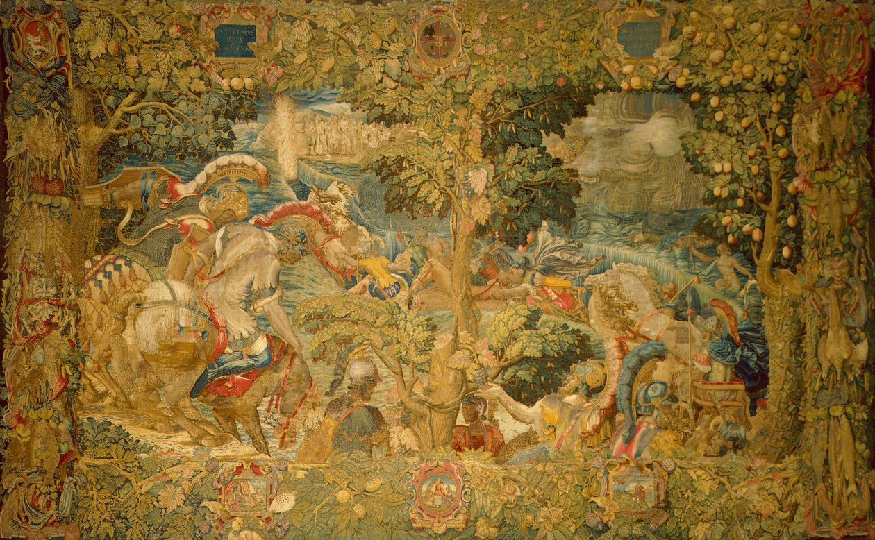Krysset av Rødehavet av Giulio Romano