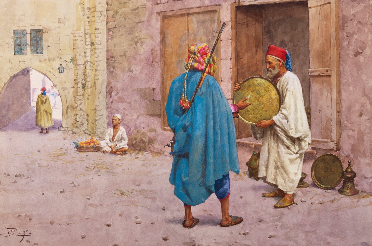 Messingbegeret av Giulio Rosati