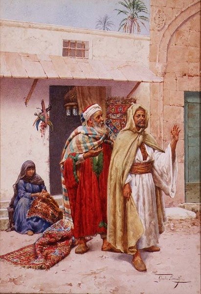 Teppeselgeren av Giulio Rosati
