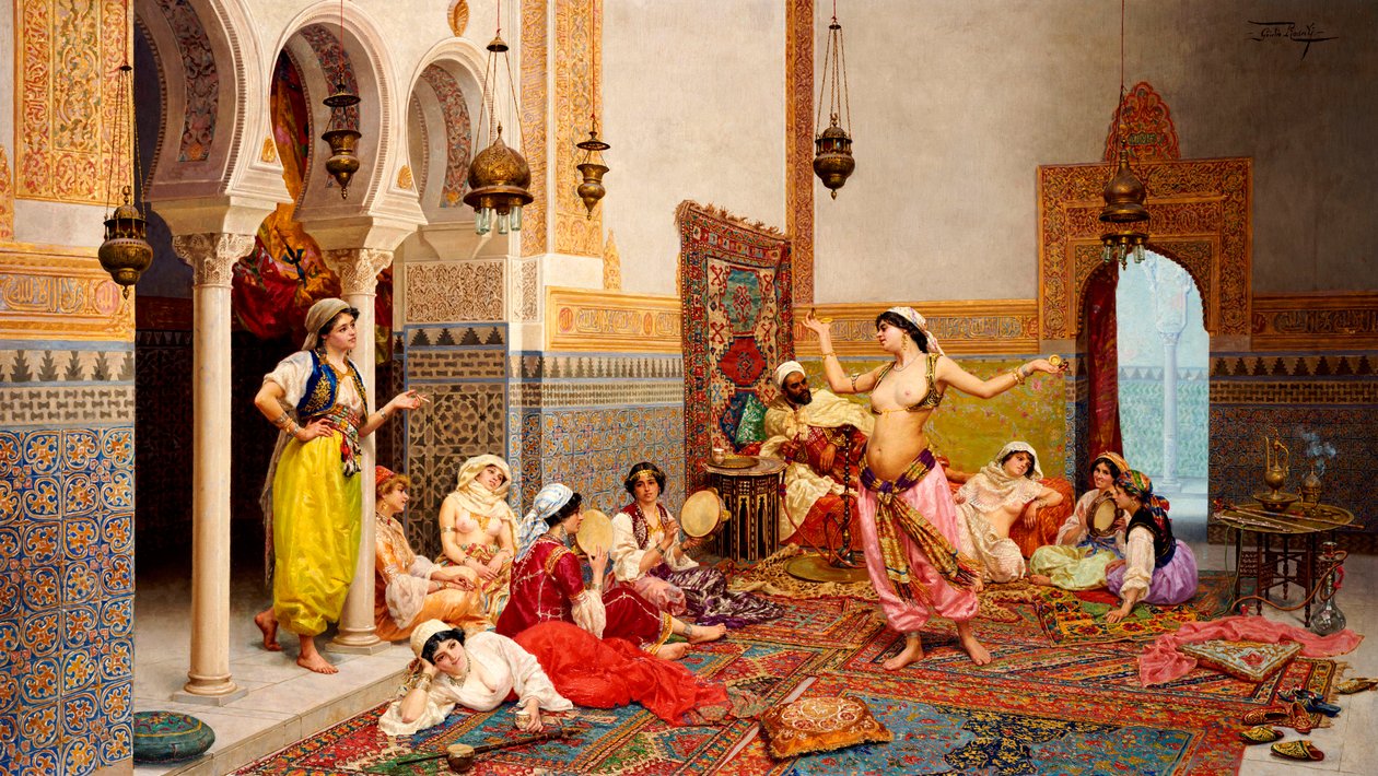 Haremdansen av Giulio Rosati