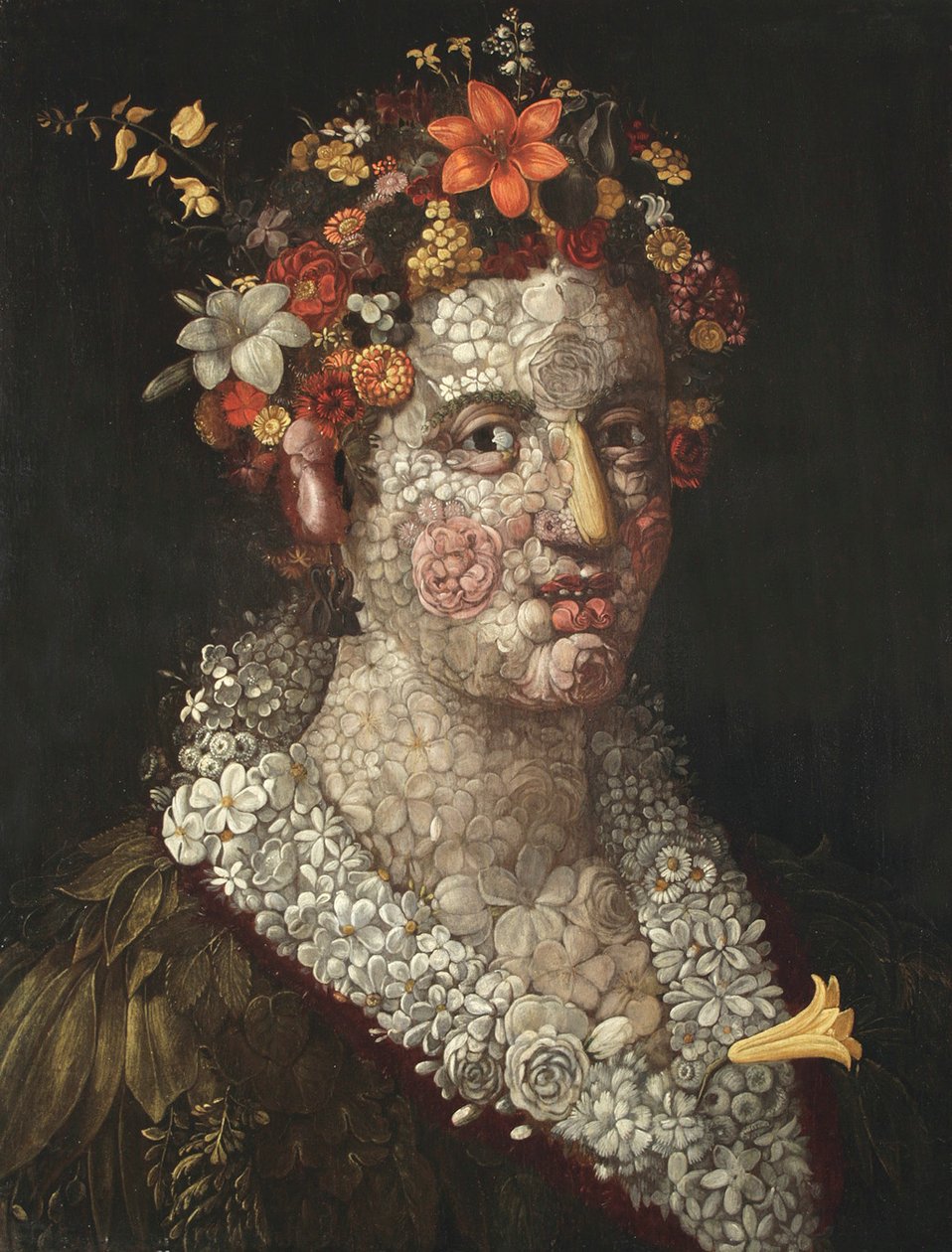 Flora av Giuseppe Arcimboldo
