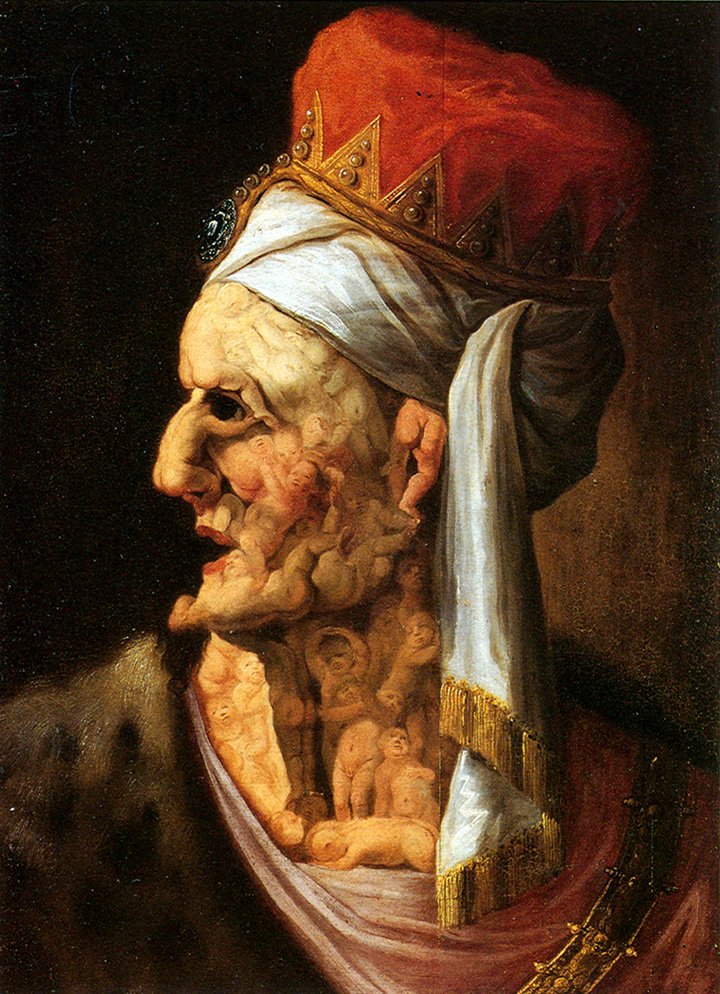 Hodet til Herodes av Giuseppe Arcimboldo
