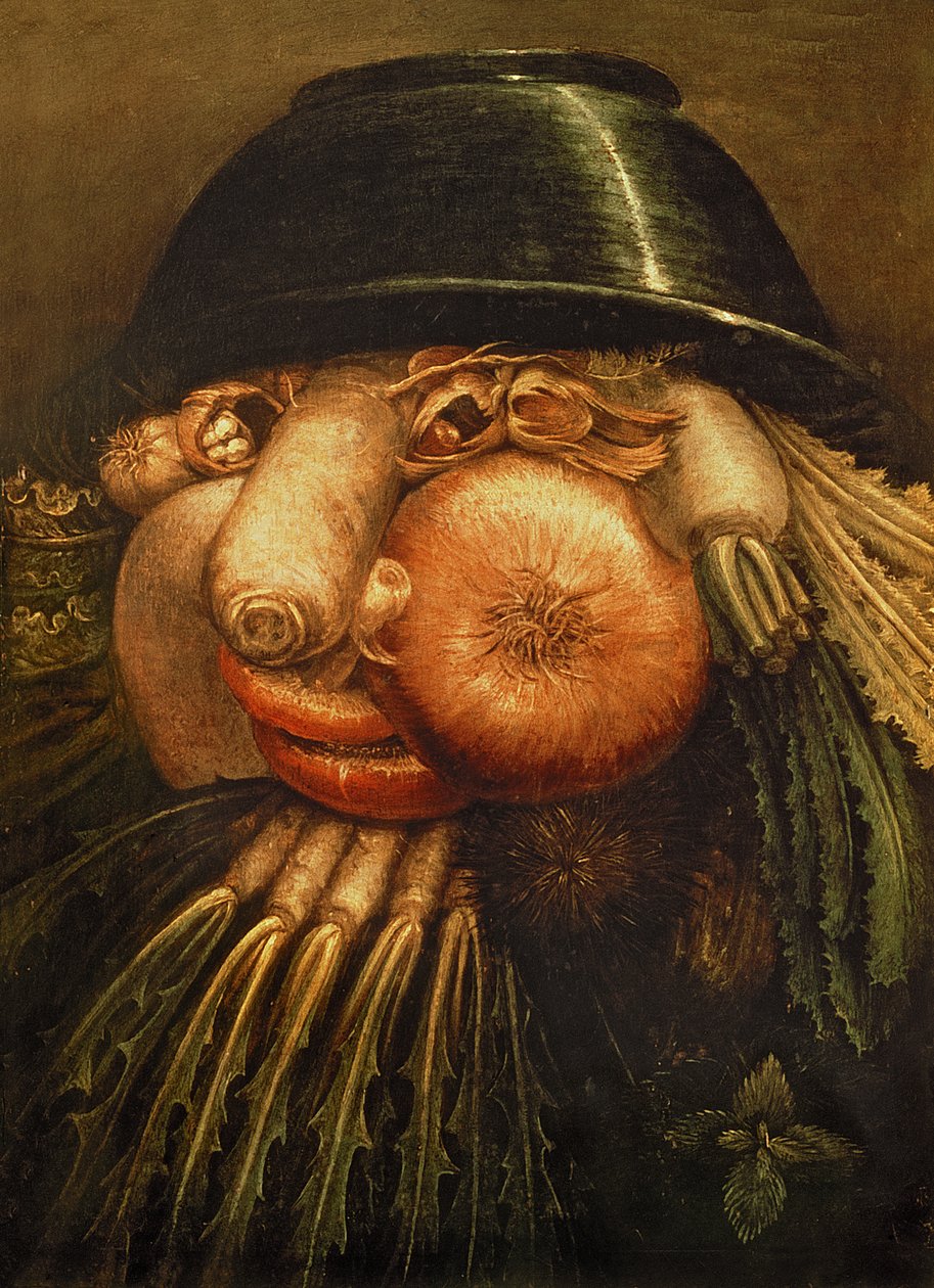 Grønnsaksgartneren, ca. 1590 av Giuseppe Arcimboldo
