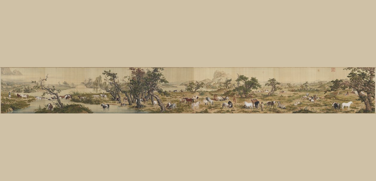 Hundre hester av Giuseppe Castiglione