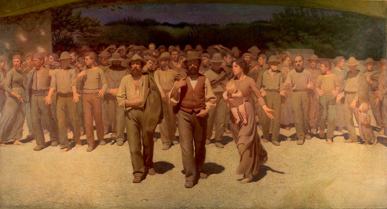 Den fjerde eiendommen Den fjerde eiendommen av Giuseppe Pellizza da Volpedo