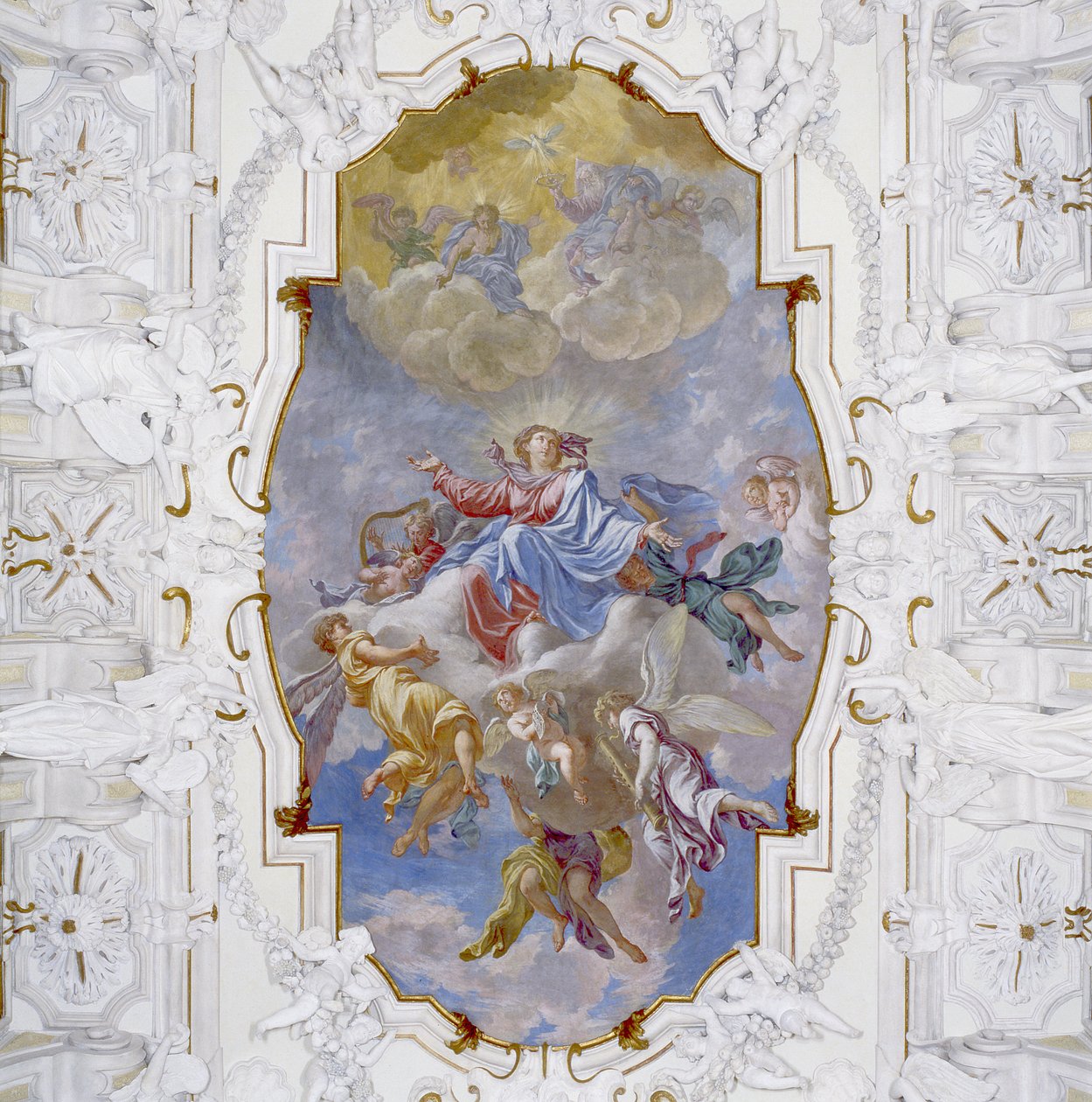 Jomfru Marias himmelfart av Giuseppe Procaccini