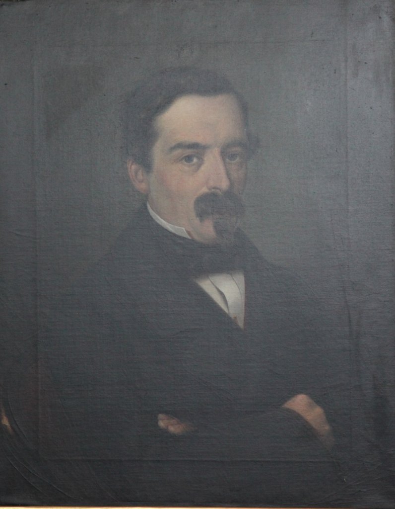 Portrett av en mann av Giuseppe Tominz