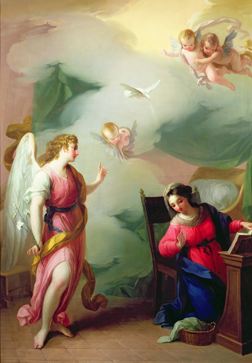 Kunngjøringen av Giuseppe Velasco or Velasquez