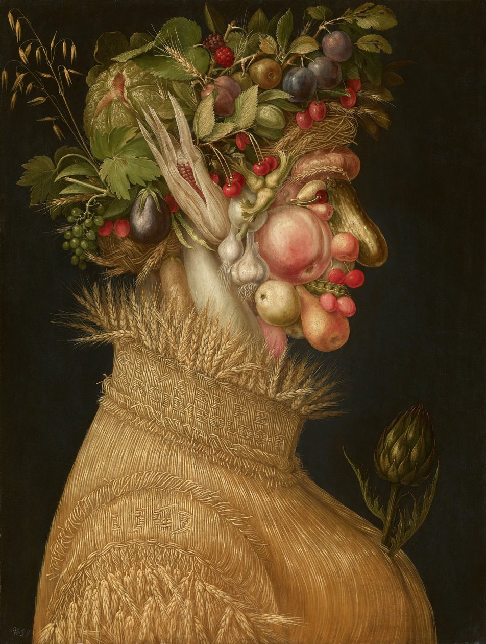 Sommer av Giuseppe Arcimboldo