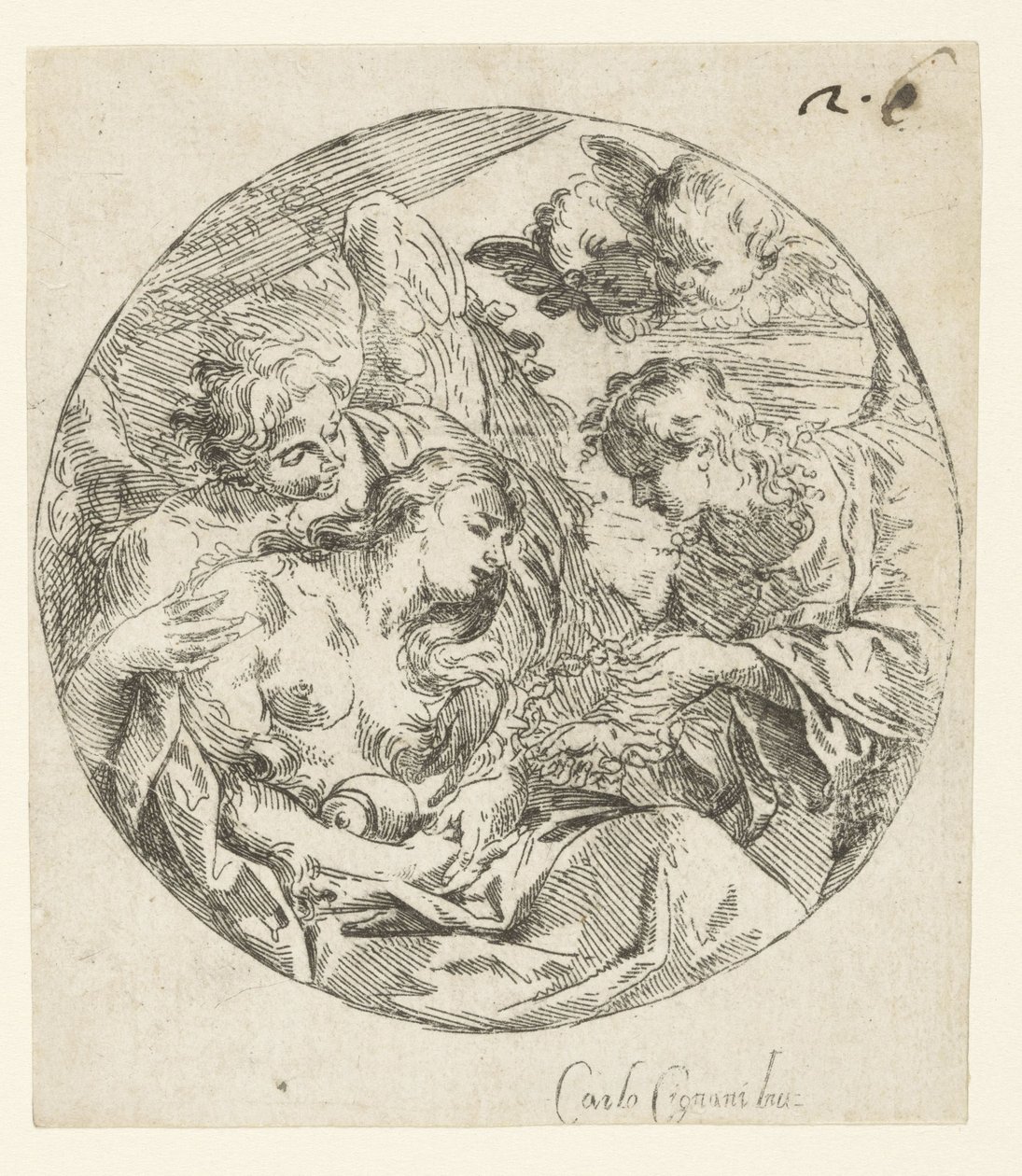 Maria Magdalenas død av Giuseppe Antonio Caccioli