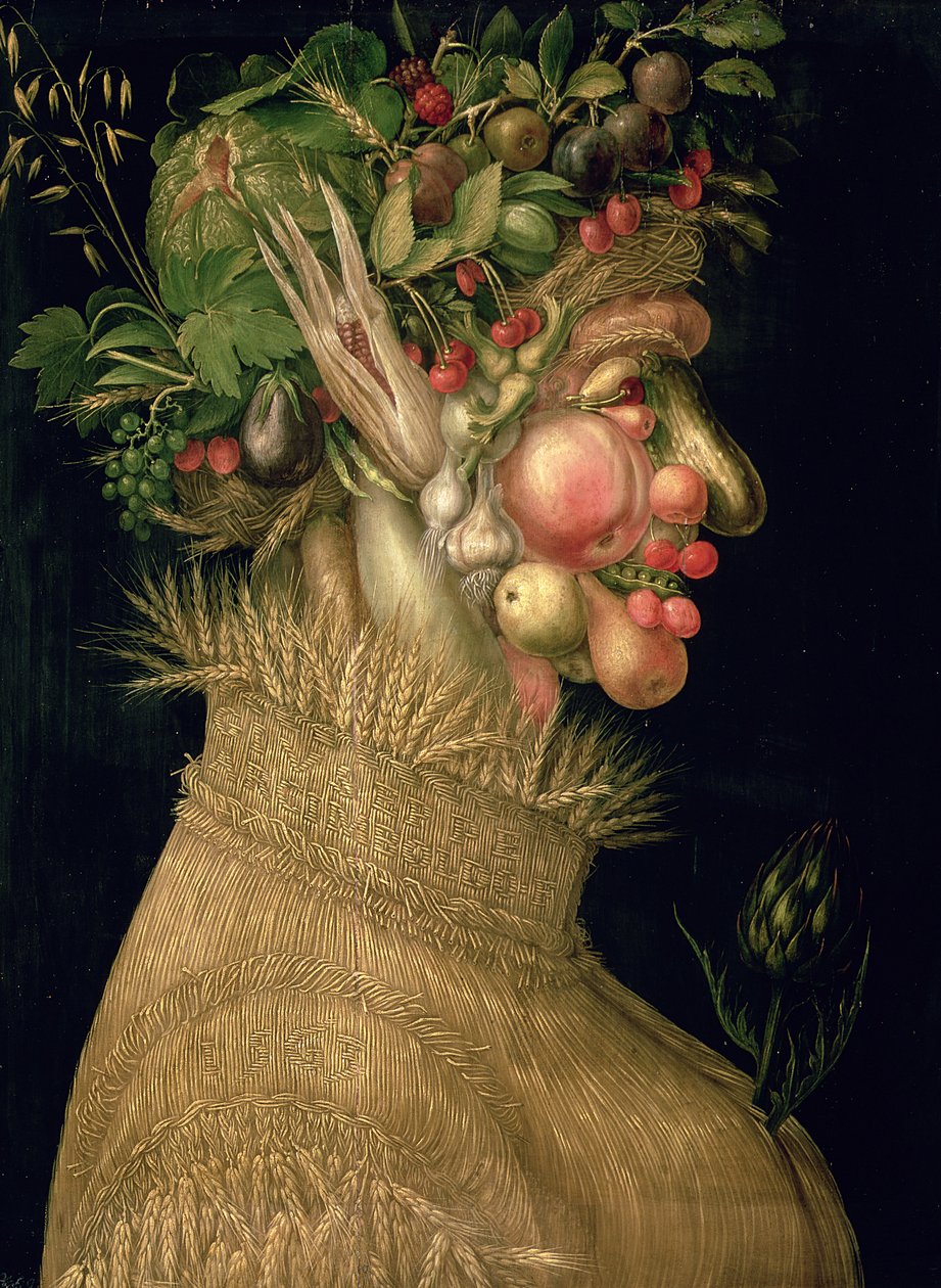 Sommer av Giuseppe Arcimboldo