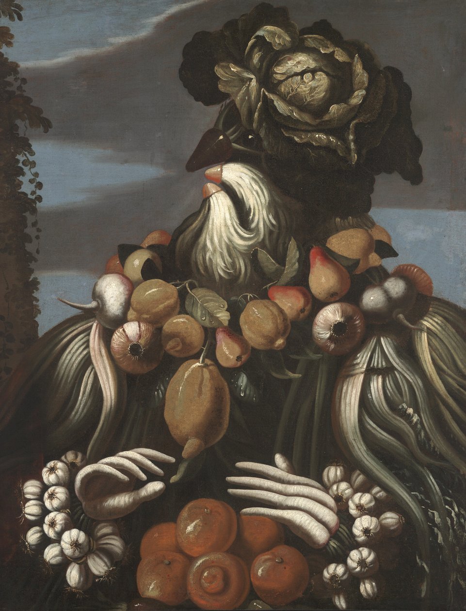 Vinter, ca. 1580-1600 av Giuseppe Arcimboldo