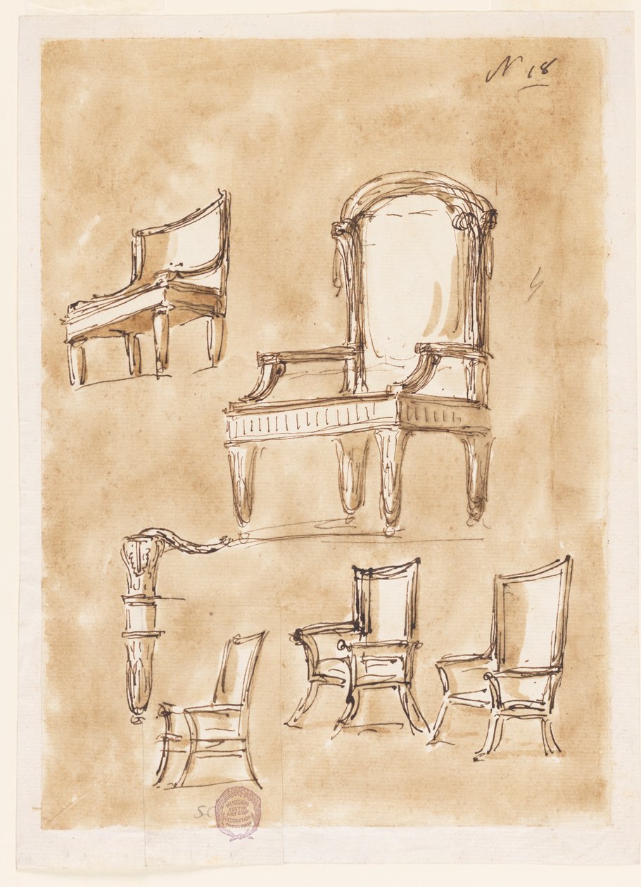 Design for stoler av Giuseppe Barberi