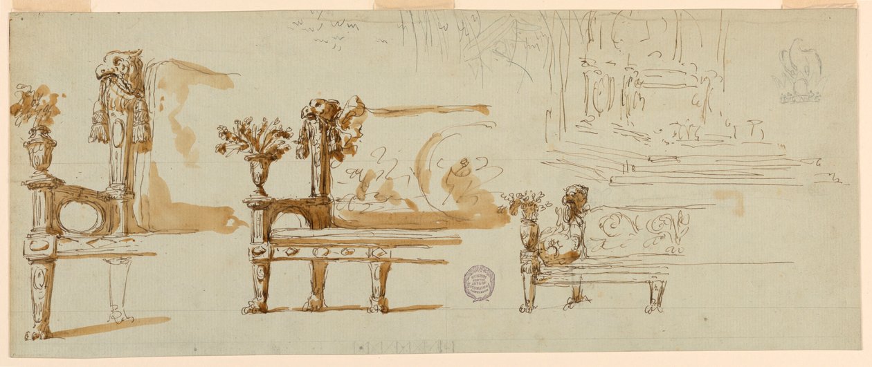 Design for en benk av Giuseppe Barberi