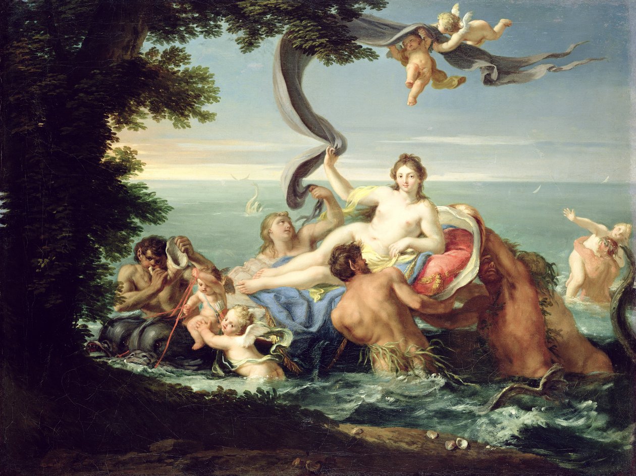 Galateas triumf av Giuseppe Bartolomeo Chiari
