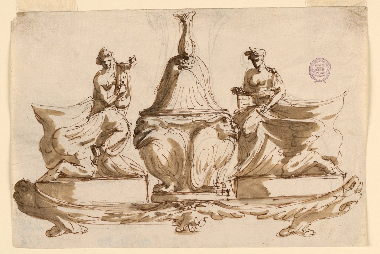Design for an Inkstand   1260296   no       norwegian Successfully Translated  Original: Honderd ontwerpen - deel drie Zuan hyakudai - san (title on object) Translat: Honderd ontwerpen - deel drie Zuan hyakudai - san (title on object) 1364420 no norwegian  av Giuseppe Bernardino Bison
