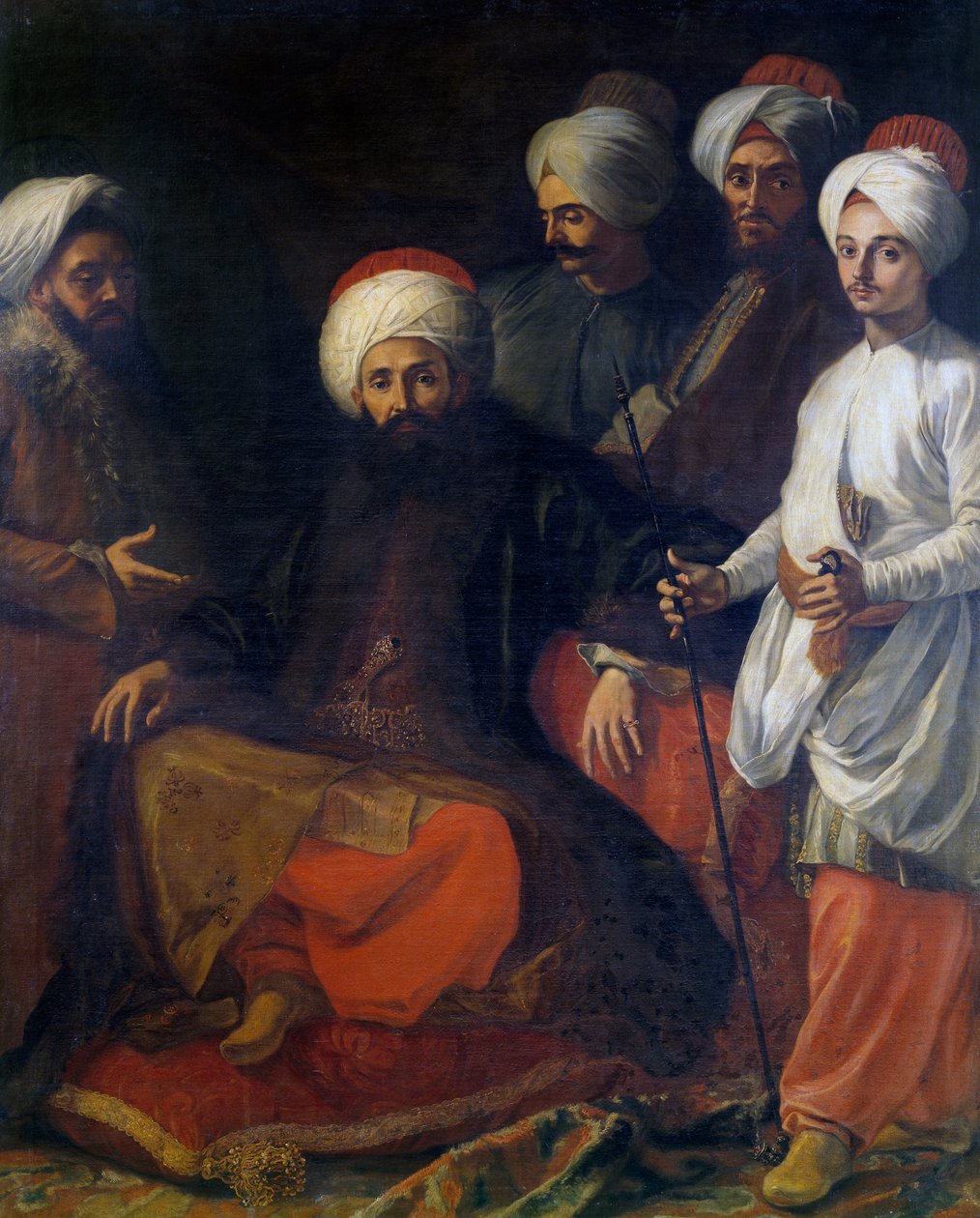 Tyrkias ambassade i 1741 (maleri) av Giuseppe Bonito