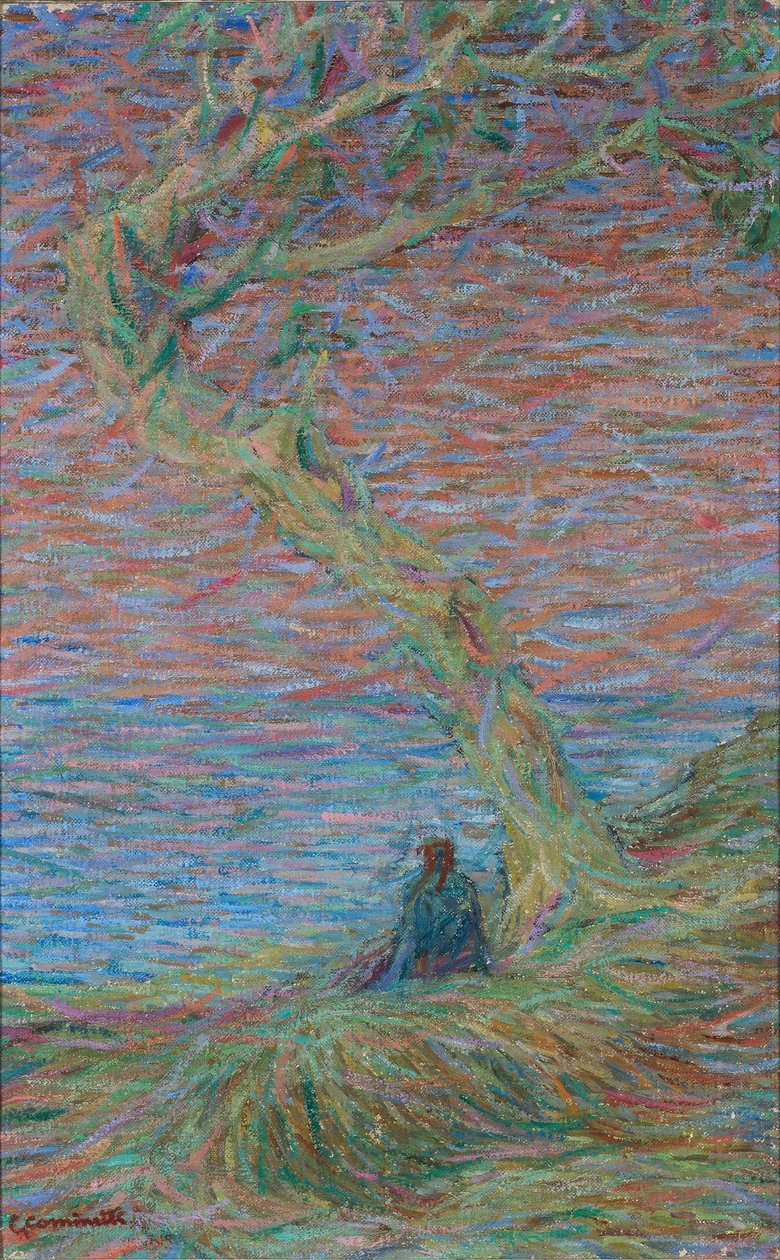 Ensomhet, ca. 1915 av Giuseppe Cominetti