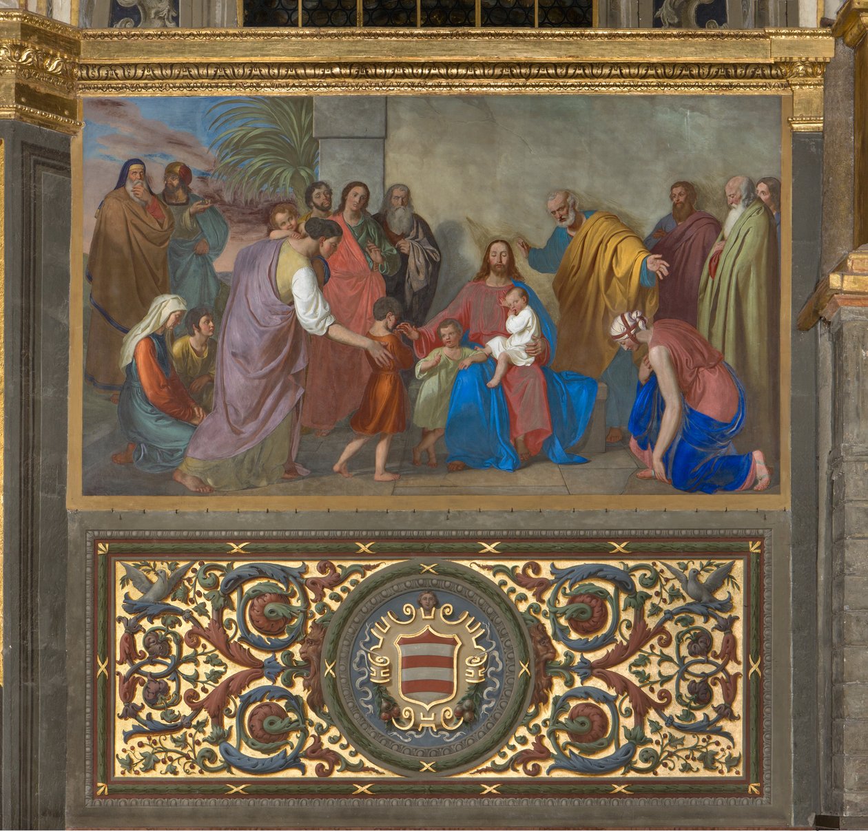 Presbytery, Giueppe Diotti, Tillat de små 1833 av Giuseppe Diotti