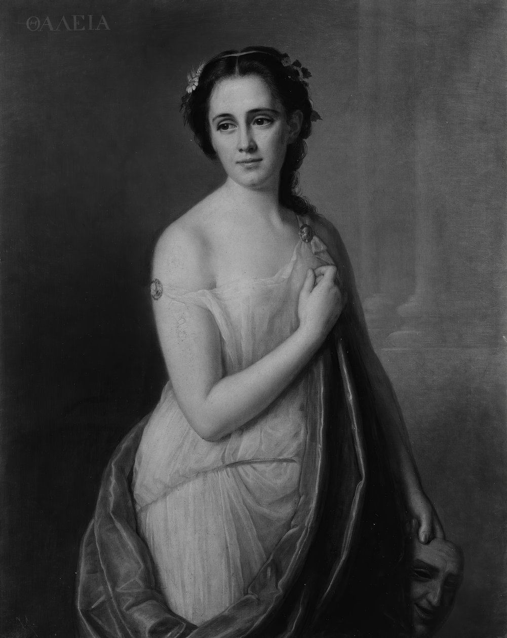 Thalia, 1869. av Giuseppe Fagnani