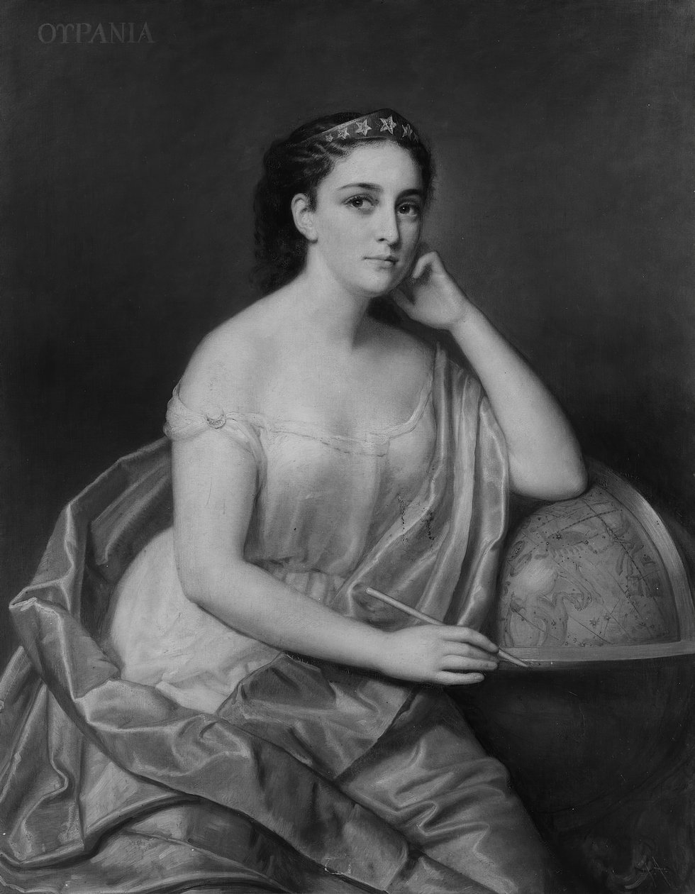 Urania, 1869. av Giuseppe Fagnani