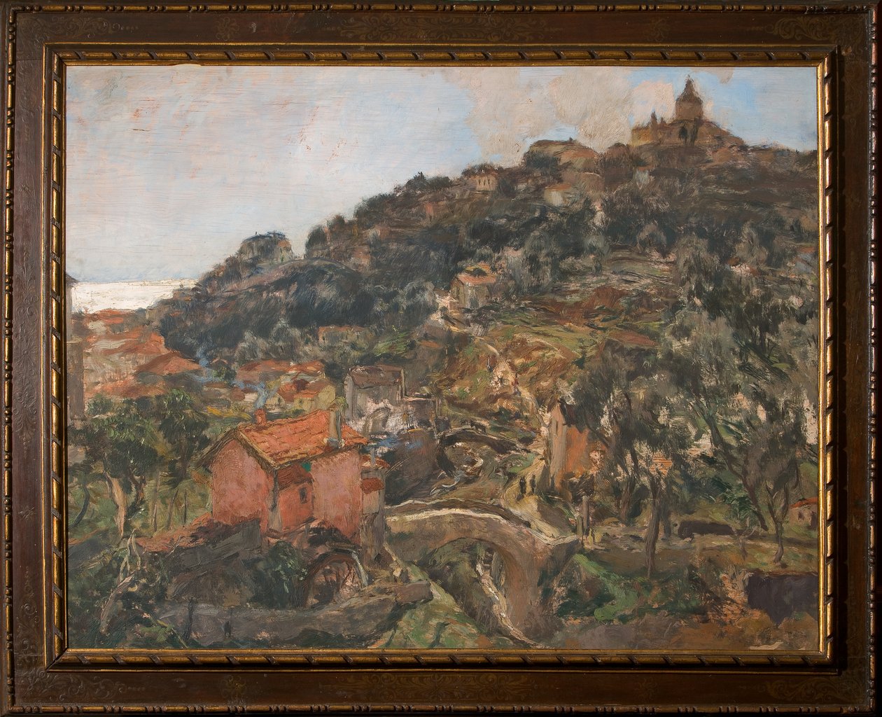 Sanremo (olje på kryssfiner) av Giuseppe Graziosi