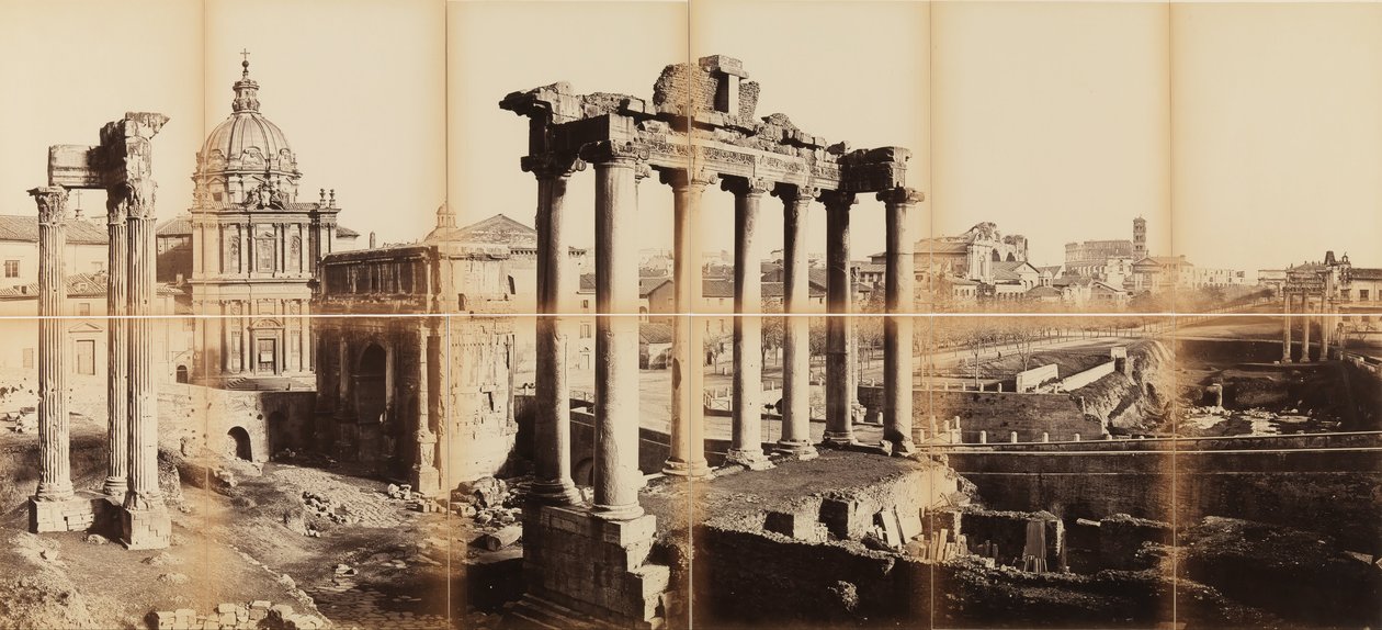 Utsikt over Forum Romanum av Giuseppe Ninci