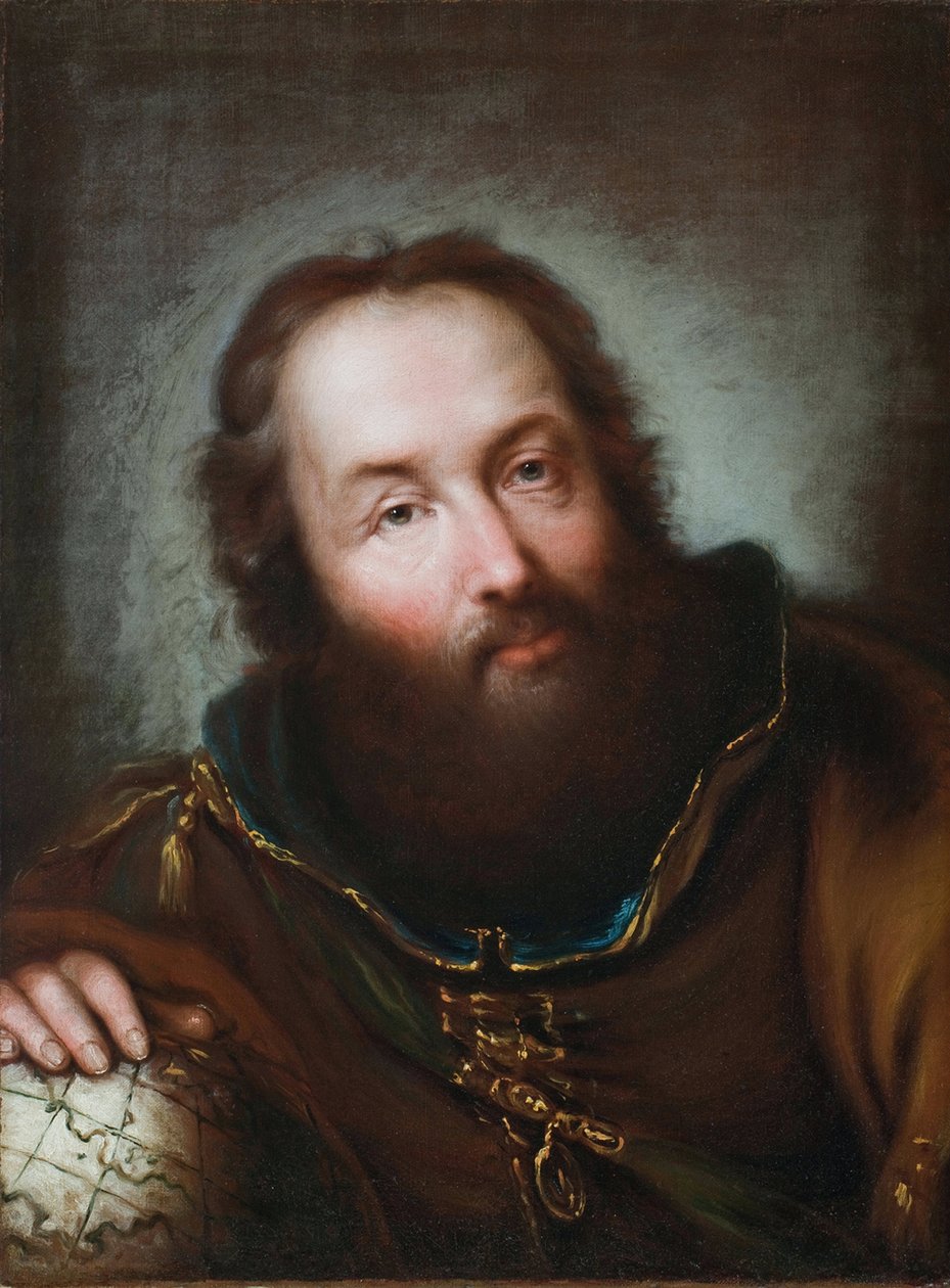 Portrett av Christopher Columbus av Giuseppe Nogari