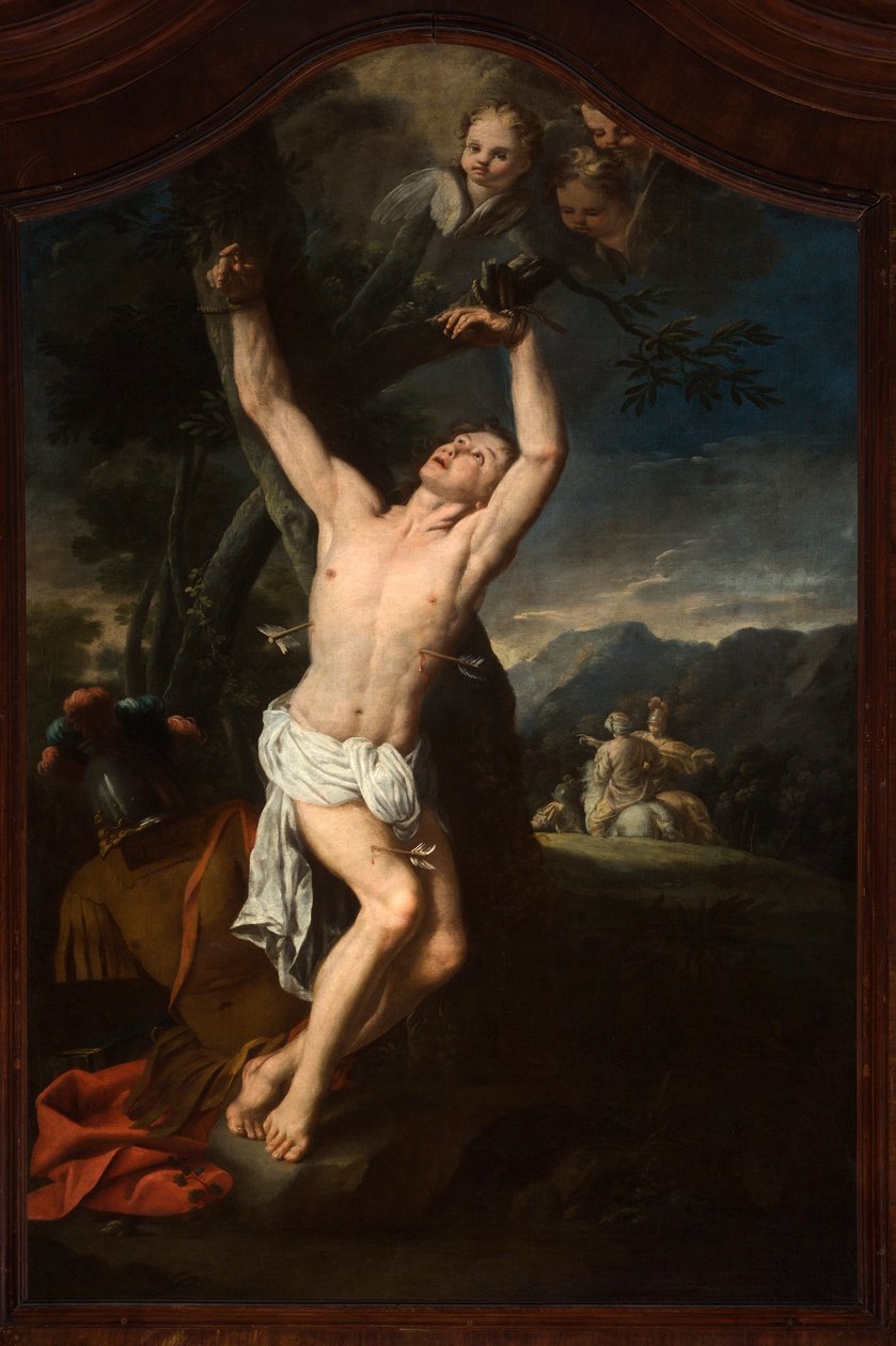 Martyrium of Saint Sebastian (maleri) av Giuseppe Palmieri