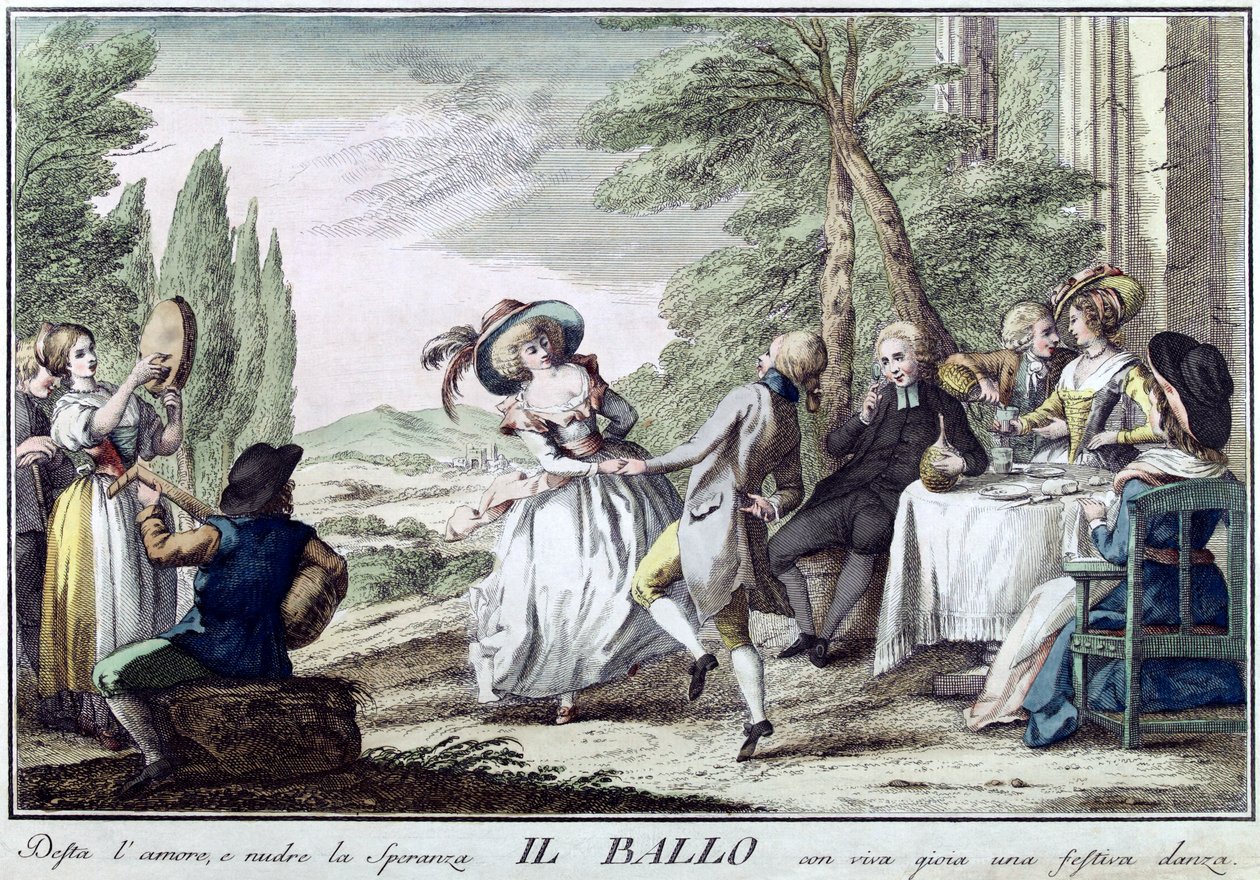 Dansen Dansen, 1790. av Giuseppe Piattoli