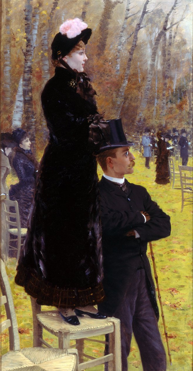 Løpene i Auteuil av Giuseppe de Nittis