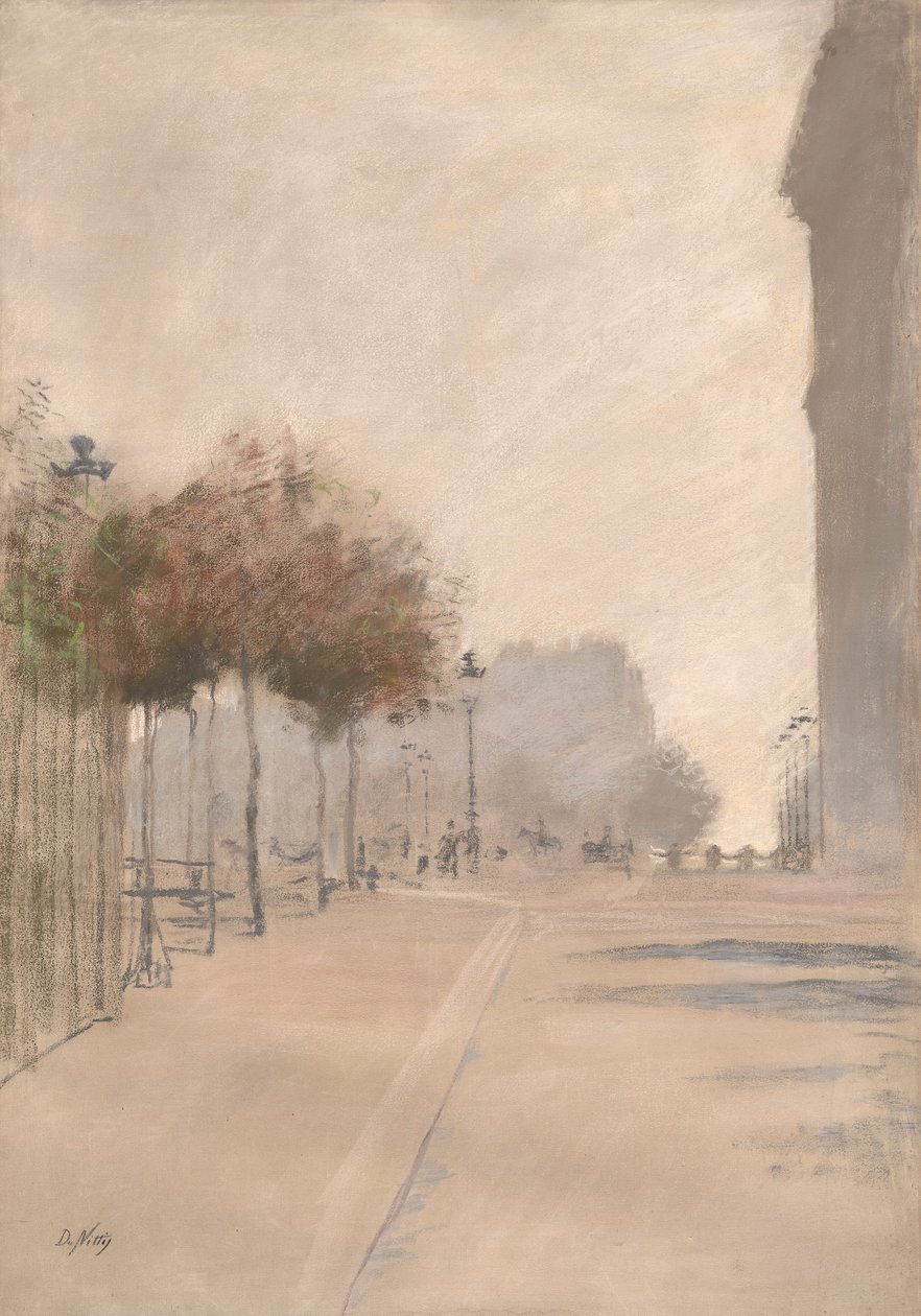 Utsikt over Paris av Giuseppe de Nittis