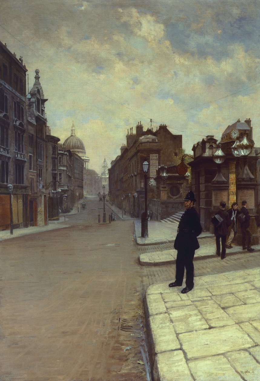 søndag i London av Giuseppe or Joseph de Nittis