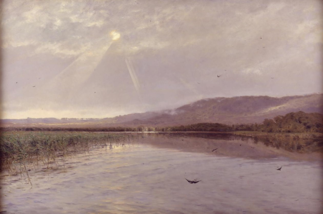 En innsjø i Himmelbjerg-distriktet, Jylland av Godfred Christensen