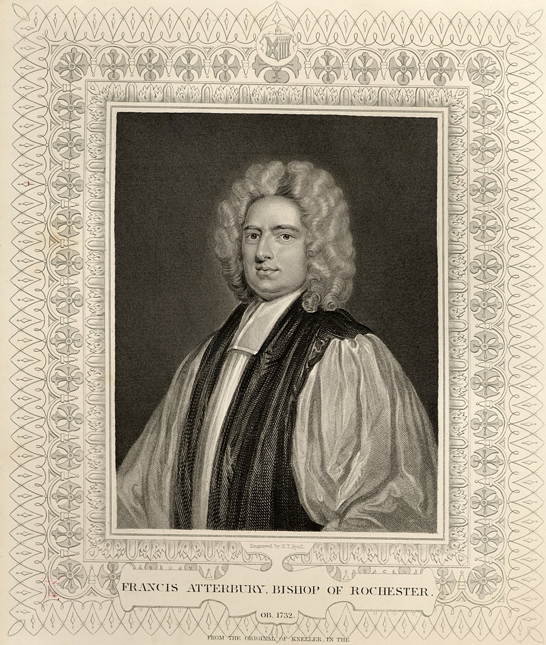 Francis Atterbury, biskop av Rochester av Godfrey Kneller