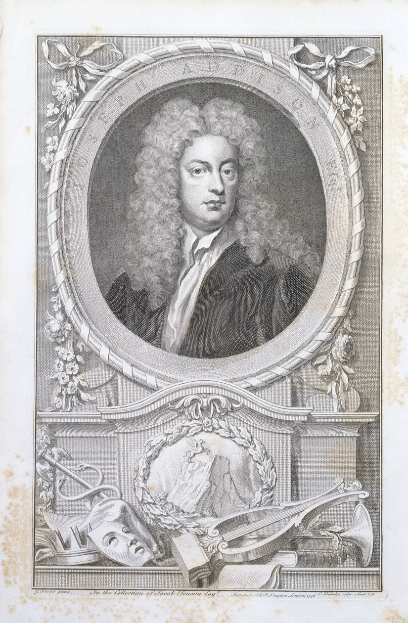 Joseph Addison, 1748 av Godfrey Kneller