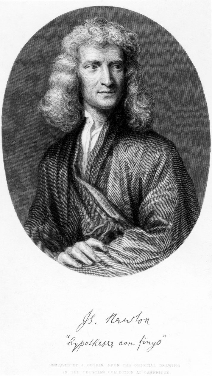 Sir Isaac Newton av Godfrey Kneller